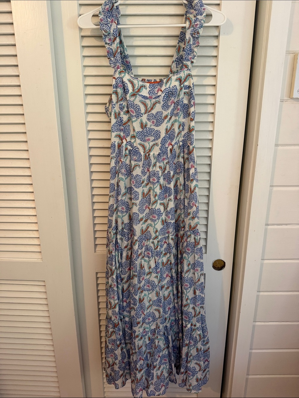 Oliphant Block Print Maxi Dress